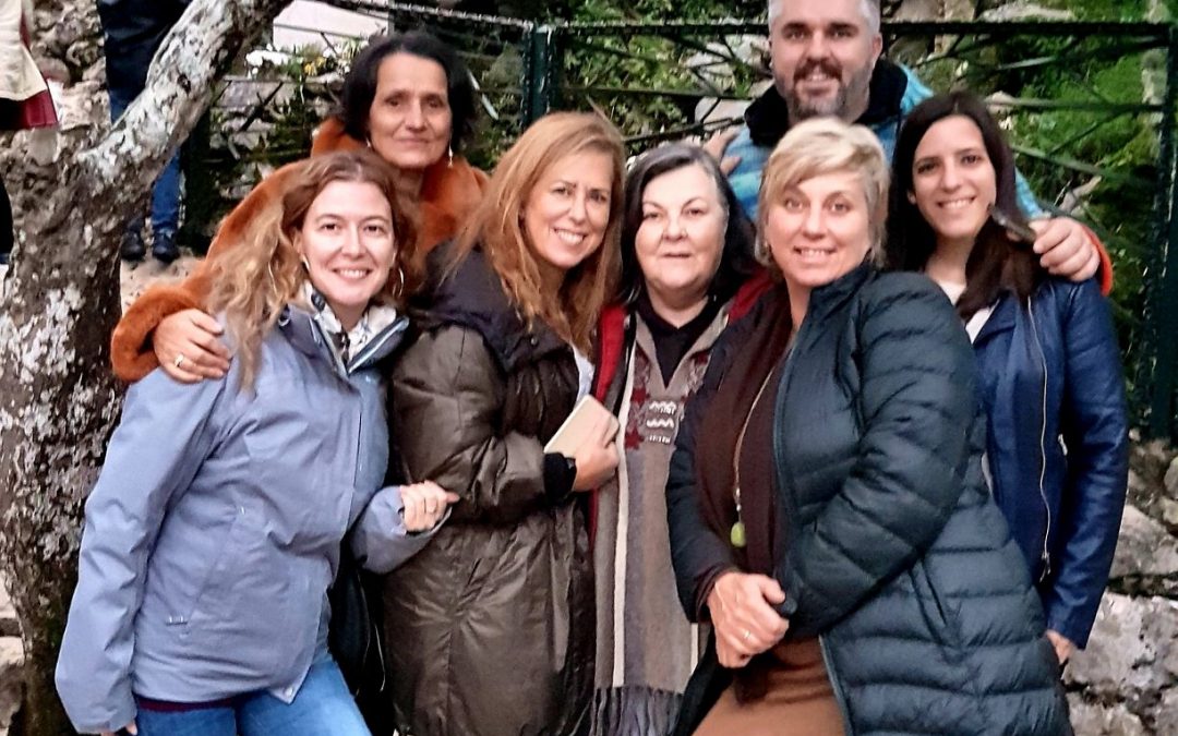 Space Clearing & Geomancy group visit Fatima and Mother Mary shrine