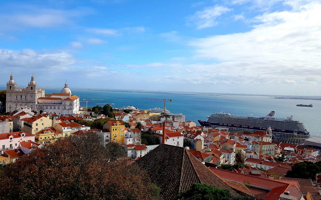 Relaxing in Lisbon – after teaching Space Clearing & Geomancy